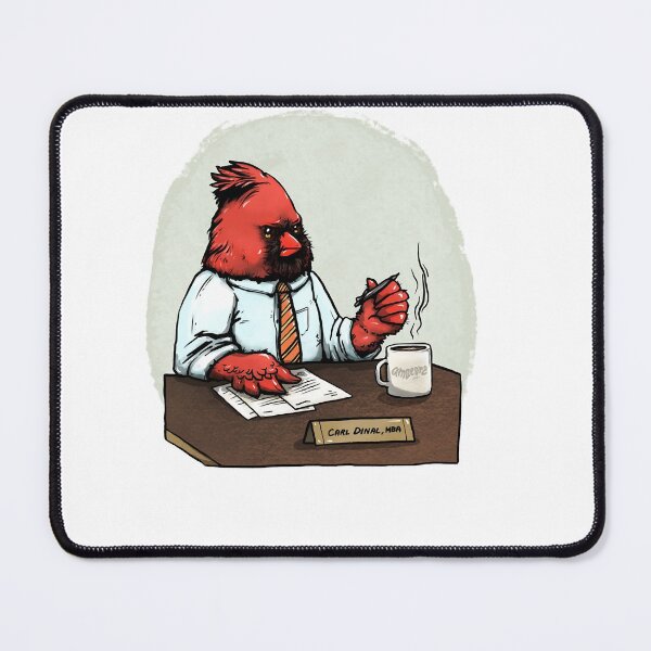 Item preview, Cardinal Carl Dinal, MBA designed and sold by CharleneKay1.