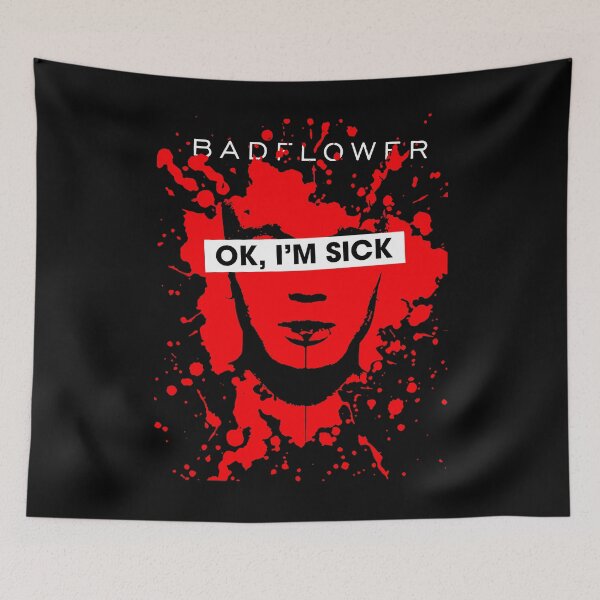 Item preview, Ok I'm Sick Badflower Classic Arts Flower Rock Music designed and sold by MarionVictor8.