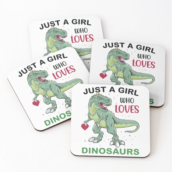 Item preview, Just A Girl Who Loves Dinosaurs - Dinosaurs Quotes designed and sold by husseiN-IQ.