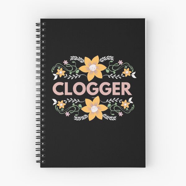 Item preview, Clogger with Orange flowers.  Gift for Cloggers designed and sold by SherylThomas223.