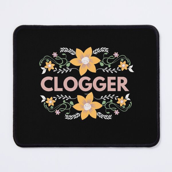 Item preview, Clogger with Orange flowers.  Gift for Cloggers designed and sold by SherylThomas223.