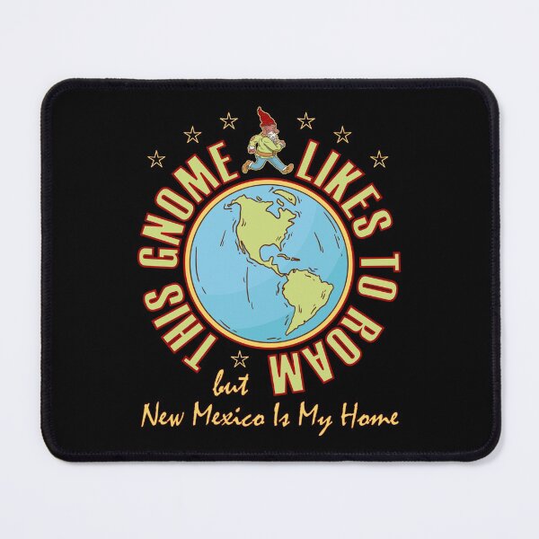 Item preview, New Mexico Traveler Gnome Likes to Roam Cool Hiker Bearded Gnome designed and sold by artfulnotebook.