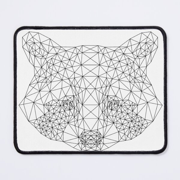 Item preview, Polygonal Racoon designed and sold by Norddict.