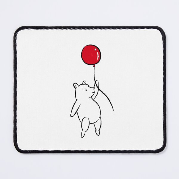 Item preview, Pooh with Red Balloon designed and sold by StudioHitsu.