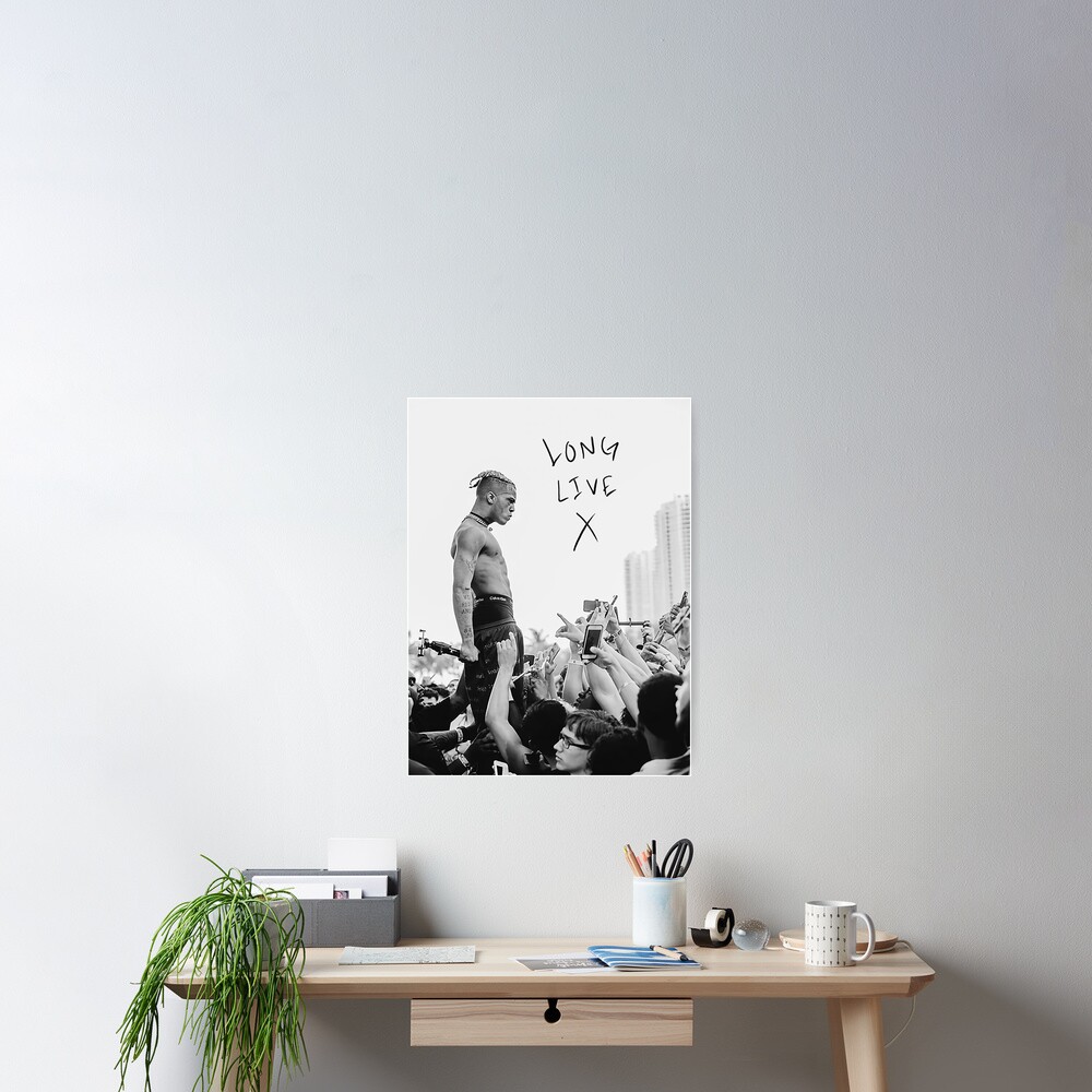 First Concert Long Live Xxxtentacions Poster Poster For Sale By