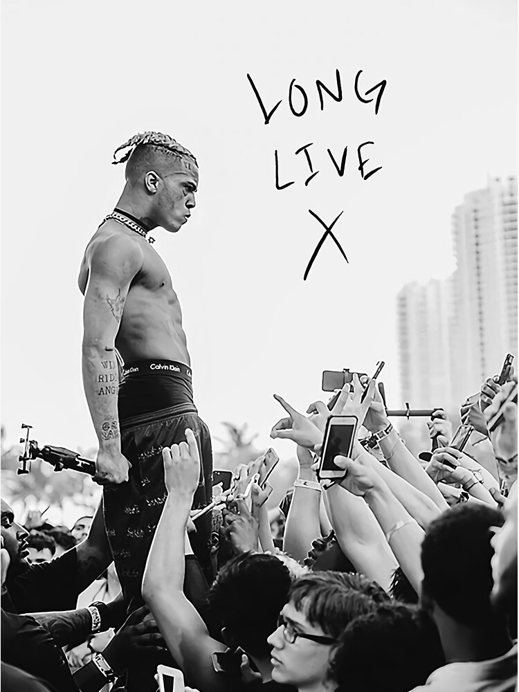 First Concert Long Live Xxxtentacions Poster Poster For Sale By Johnypowst Redbubble