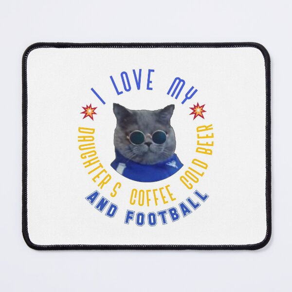 Item preview, l love my daughters, coffee, cold beer and football. designed and sold by Umiska.
