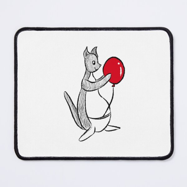 Item preview, Kanga with Red Balloon designed and sold by StudioHitsu.