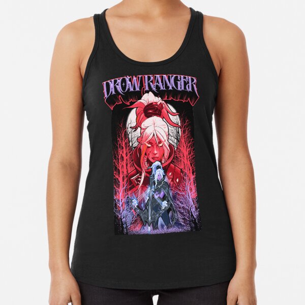 Drow Ranger Arcana Racerback Tank Top