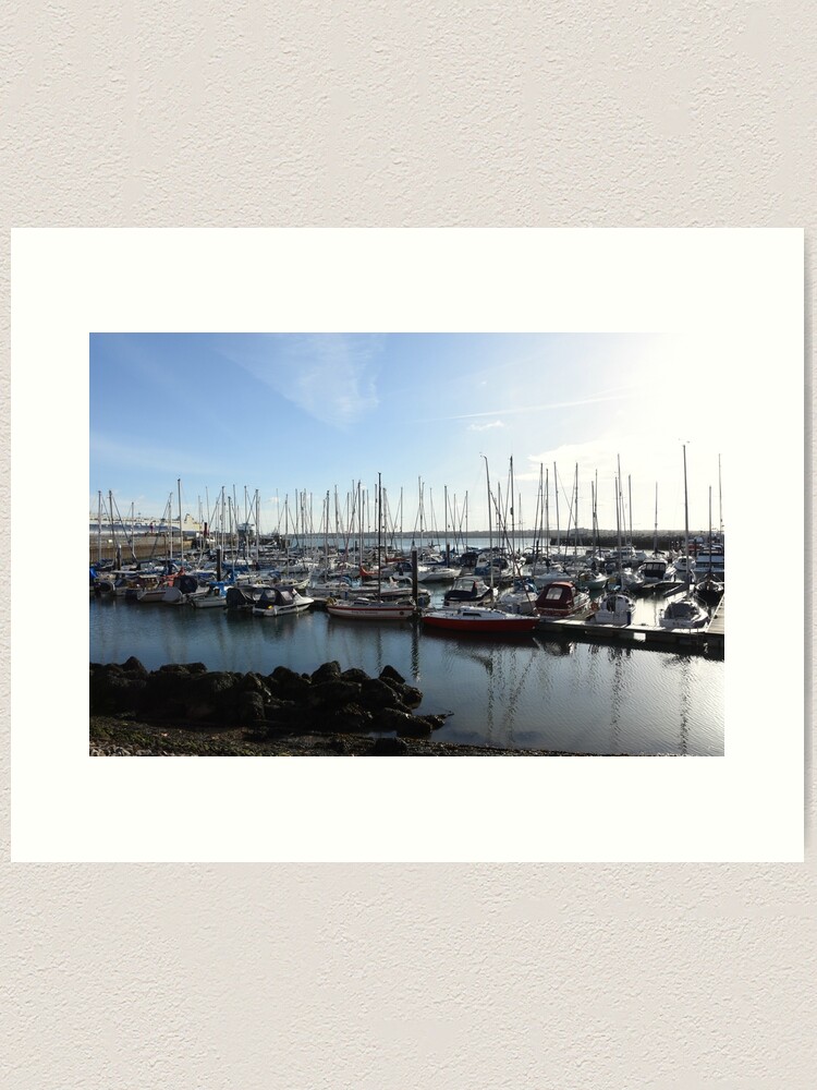 Alternate view of Southampton bay Art Print