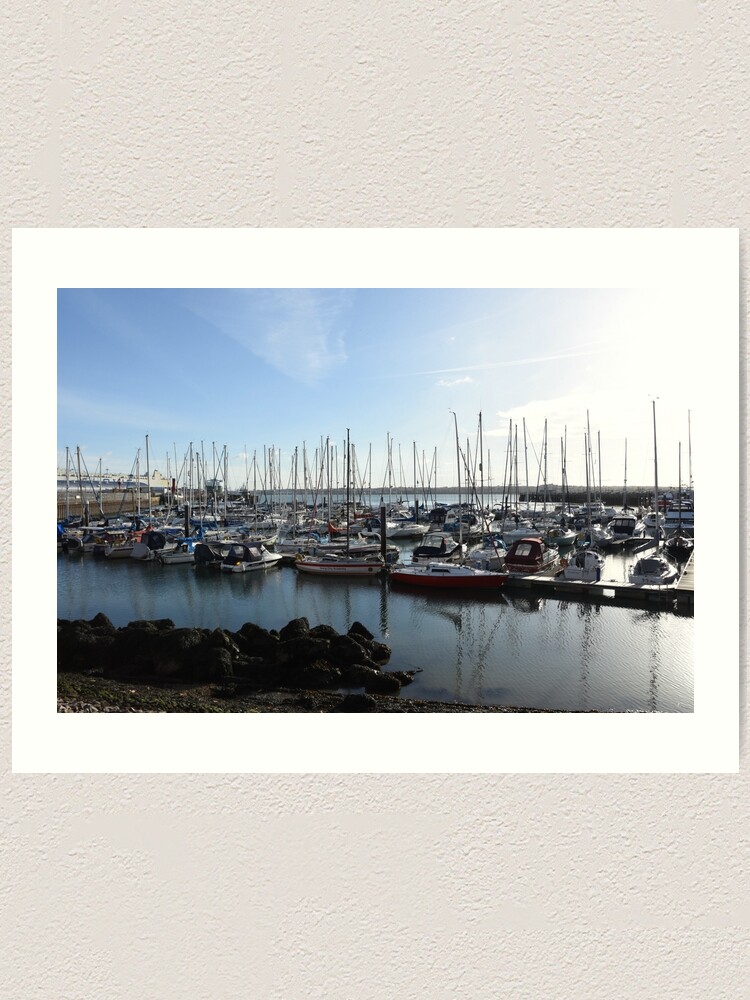 Alternate view of Southampton bay Art Print