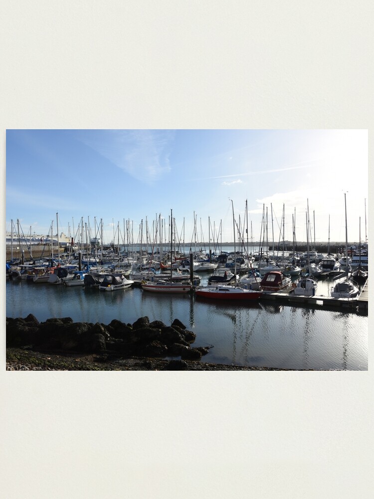 Alternate view of Southampton bay Photographic Print