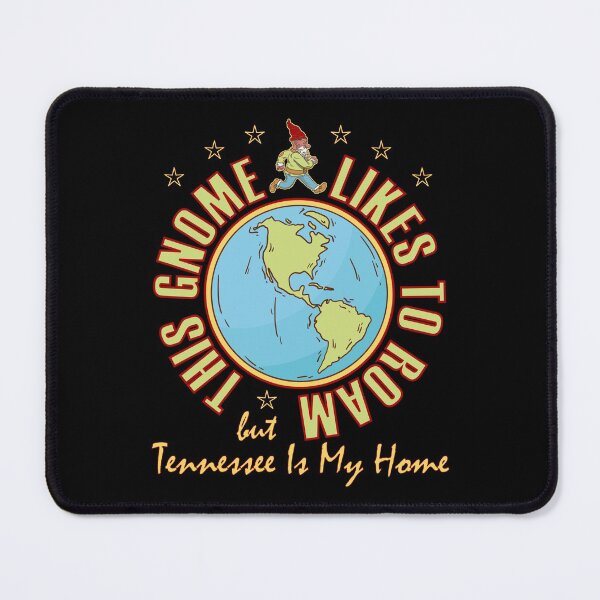 Item preview, Tennessee Traveler Gnome Likes to Roam Bearded Cool Hippy Gnome designed and sold by artfulnotebook.