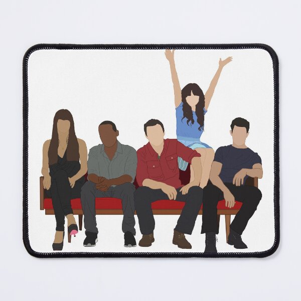 Item preview, New Girl Couch designed and sold by mishhasgrace.