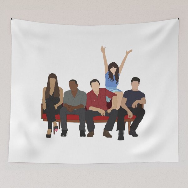 Item preview, New Girl Couch designed and sold by mishhasgrace.