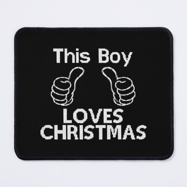 Item preview, This boy loves Christmas designed and sold by shopPraPra.