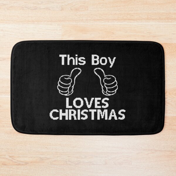 Item preview, This boy loves Christmas designed and sold by shopPraPra.