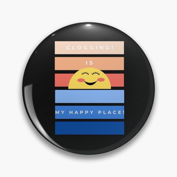 Item preview, Clogging is My Happy Place Sunset. Gift for Clogger. Large Picture designed and sold by SherylThomas223.