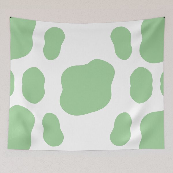 Item preview, mint cow pattern designed and sold by infnlte.