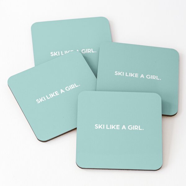 Item preview, Ski Like A Girl designed and sold by madibroo.