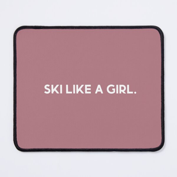 Item preview, Ski Like A Girl designed and sold by madibroo.