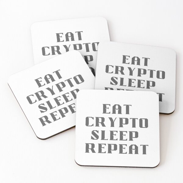 Item preview, Eat Crypto Sleep Repeat designed and sold by artmadeinheaven.