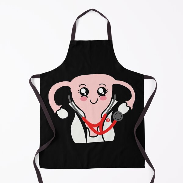 Item preview, Gynecologist uterus with stethoscope red designed and sold by Mermaidssparkle.
