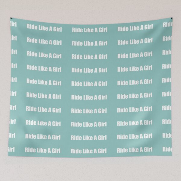 Item preview, Ride Like A Girl designed and sold by madibroo.