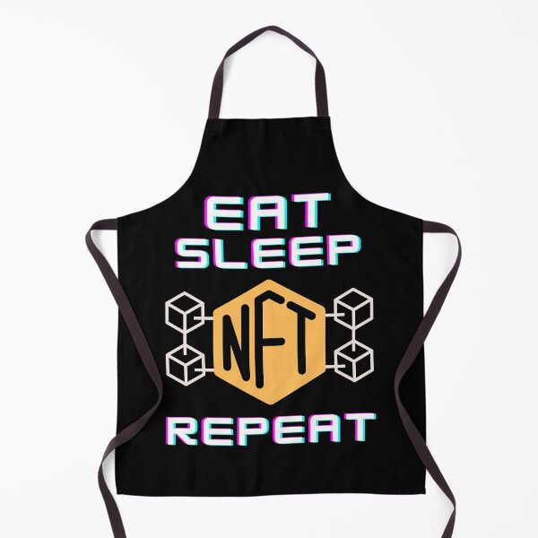 Item preview, Eat Sleep Nft Repeat (NFT art) designed and sold by i-longmanshop.