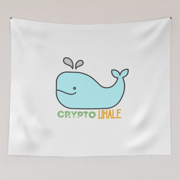 Item preview, Crypto Whale designed and sold by artmadeinheaven.