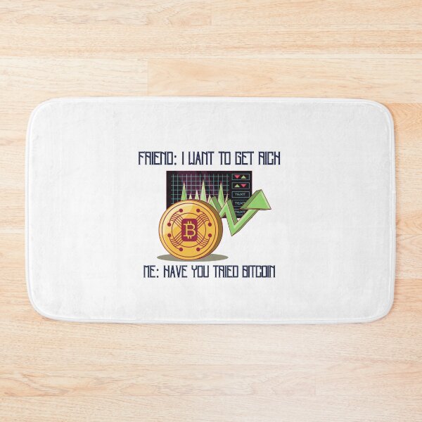 Item preview, Bitcoin Meme (Funny Crypto) designed and sold by artmadeinheaven.