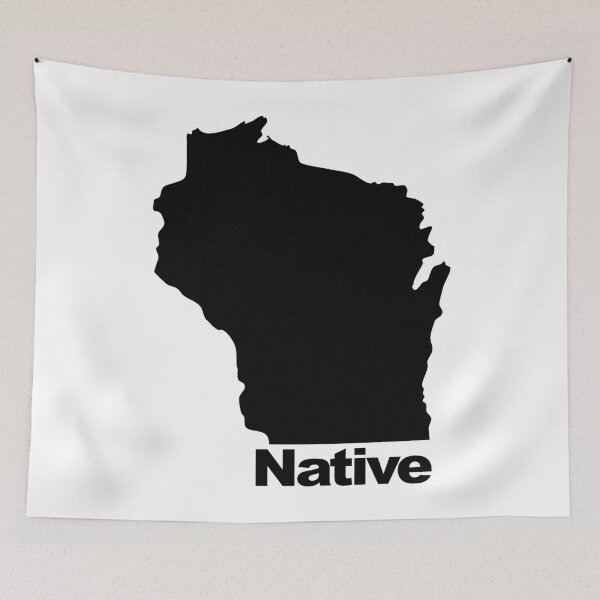 Item preview, Wisconsin Native designed and sold by LudlumDesign.