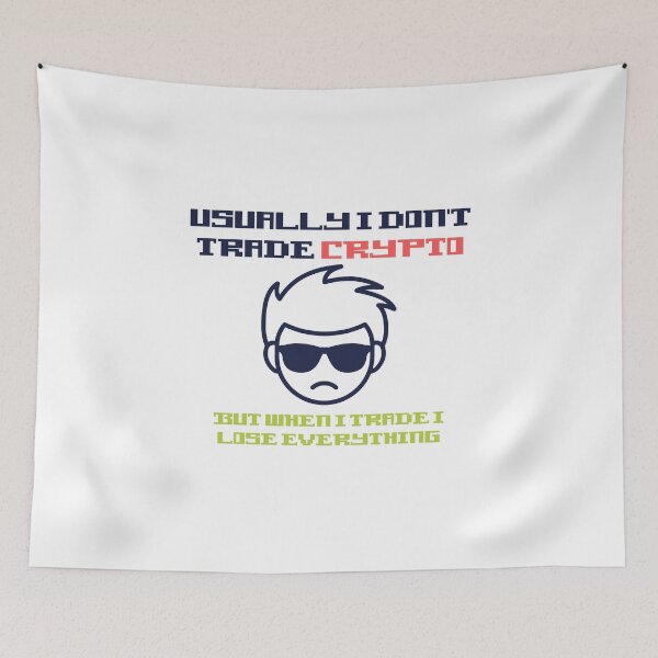 Item preview, Bitcoin Meme (Funny Crypto) designed and sold by artmadeinheaven.
