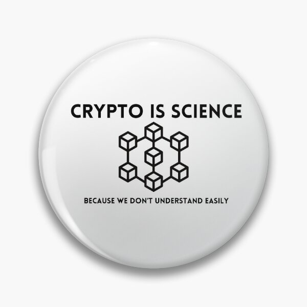 Item preview, Crypto is Science designed and sold by artmadeinheaven.