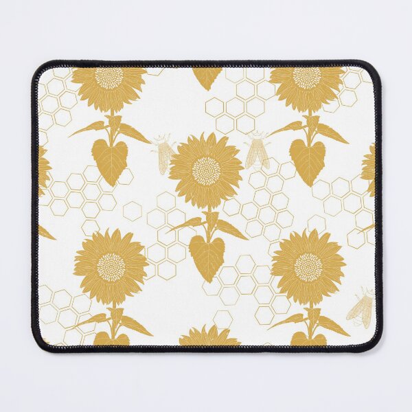 Item preview, Sunflower and Honeybees designed and sold by dyesandpigments.