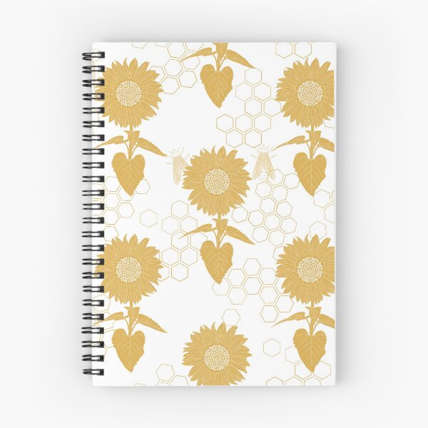 Item preview, Sunflower and Honeybees designed and sold by dyesandpigments.