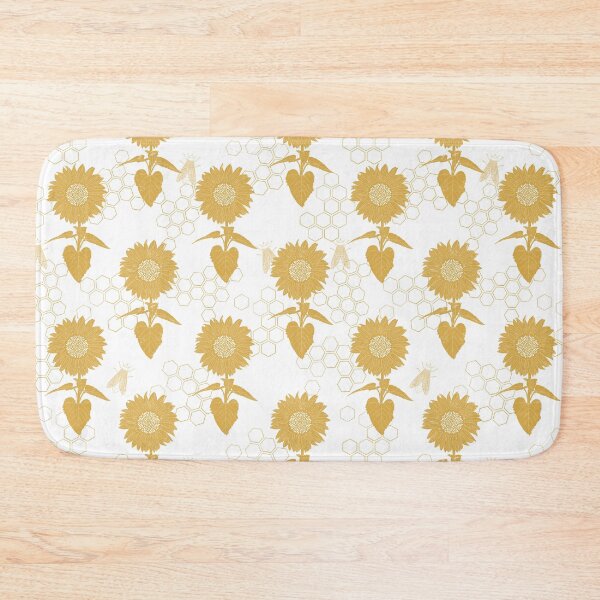 Item preview, Sunflower and Honeybees designed and sold by dyesandpigments.
