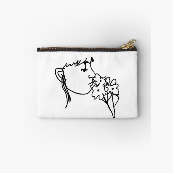 Item preview, Smelling Flowers One lined Art designed and sold by wildjellybeans.
