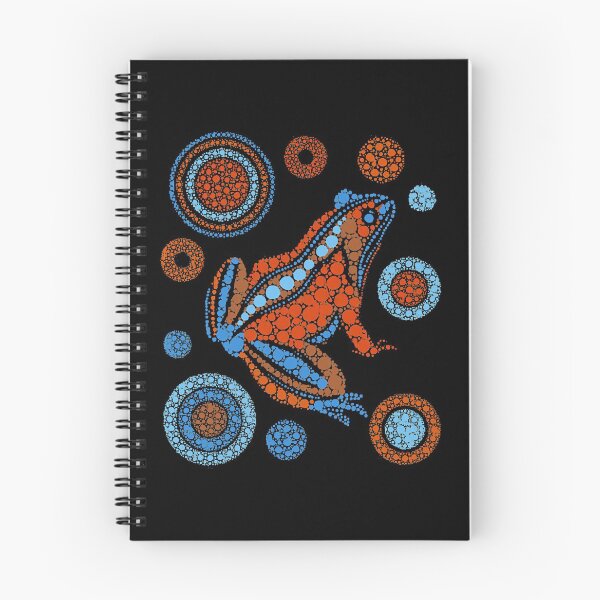 Item preview, Aboriginal Dot Art Frog Color designed and sold by shopPraPra.