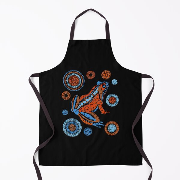 Item preview, Aboriginal Dot Art Frog Color designed and sold by shopPraPra.