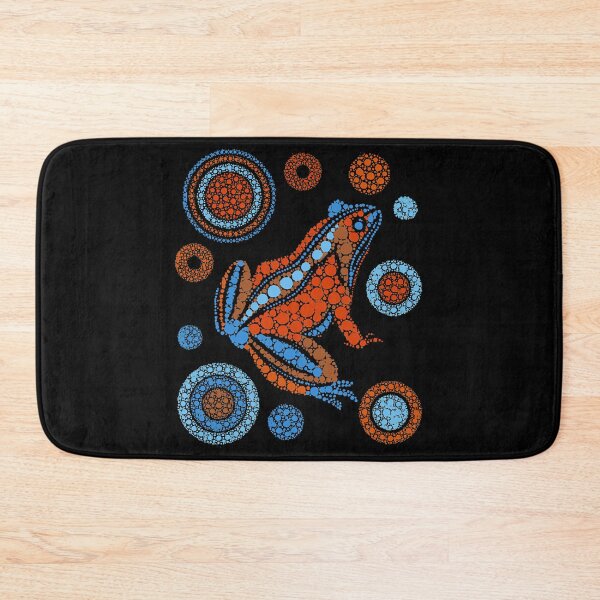 Item preview, Aboriginal Dot Art Frog Color designed and sold by shopPraPra.