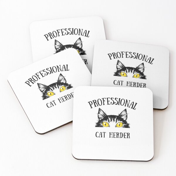 Item preview, Copy of Copy of PROFESSIONAL CAT HERDER designed and sold by PotluckPrints.