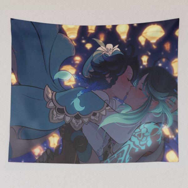 Item preview, Xiaoven - lantern rite - genshin impact  designed and sold by Mari-Firefly.