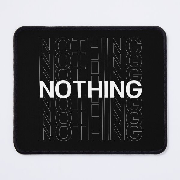 Item preview, Nothing - Stacked text effect design designed and sold by cruzzcreation.