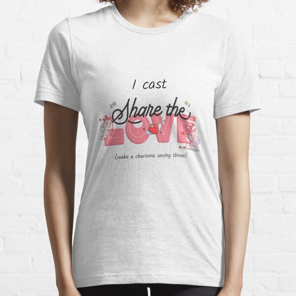 Spell Casting: Charisma Saving Throw Essential T-Shirt