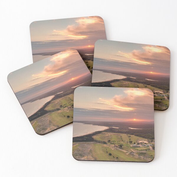 Item preview, Bastion Point and Golf Club, at sunset 4 January 2022 designed and sold by Colin Dixon.