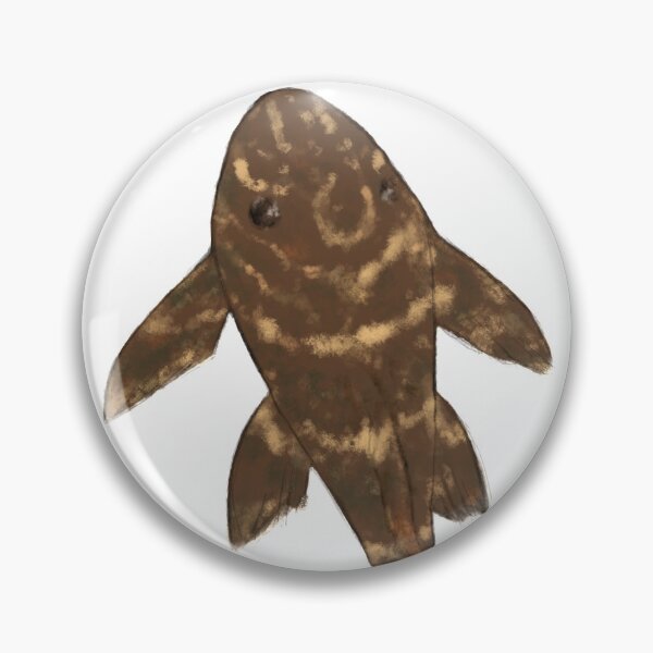 Item preview, Clown Pleco (Suckermouth Fish) Realistic Sticker for the Aquarium Enthusiast designed and sold by Caitlyn Cooper.