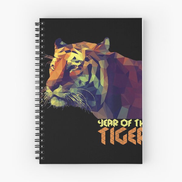 Item preview, Geometric Colorful Tiger Head Polygonal Year Of The Tiger designed and sold by JacalynVick.