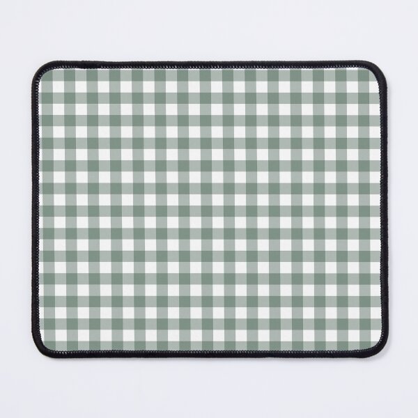 Item preview, Vintage Green Lake Gingham Check Pattern designed and sold by Kalite.