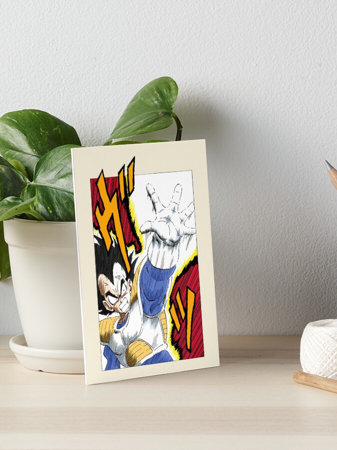 Goku and Gohan Manga Art Board Print for Sale by SenorFiredude